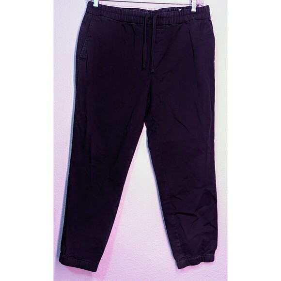 Banana Republic Men's Size L Large (36x27) Jogger Pant Black Tapered (772) - Picture 1 of 3